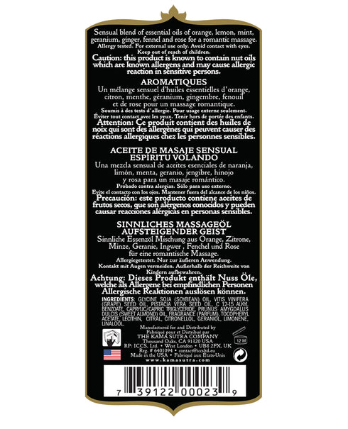 Aceite Aromático Kama Sutra Espíritu Elevado